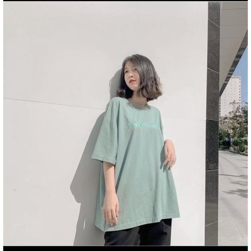 SALE Áo thun unisex nam nữ tay lỡ form rộng CaMa Store M238