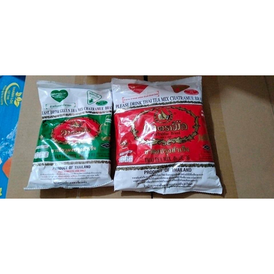 Trà thái xanh 200gr, Thái đỏ 400gr