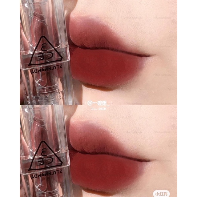 Son 3.c.e trong suốt Soft Matte Lipstick