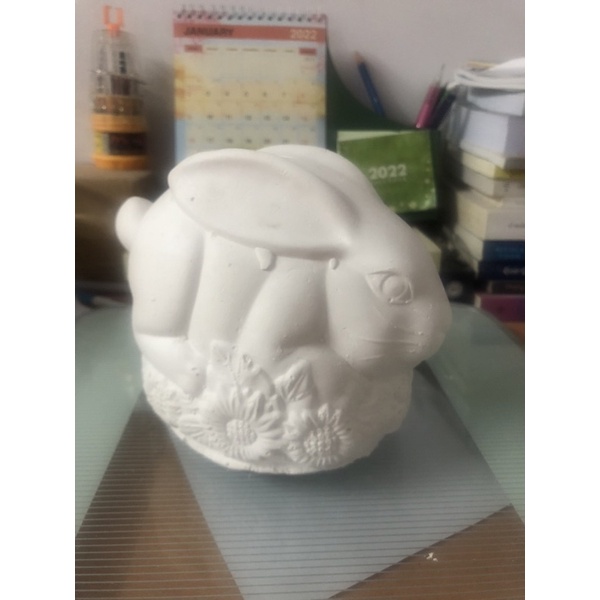 Tượng tô màu thạch cao cho bé (15-20cm)ko kèm màu