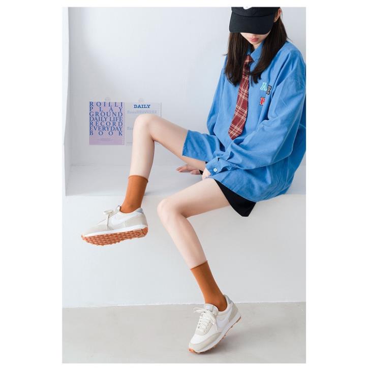 Tất nữ cổ cao KOGANO vớ nữ cổ cao co giãn nhiều màu đi làm, tập thể thao đa năng FAS-001321