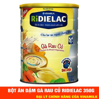 Bột dăn dặm gà rau củ Riedielac Vinamilk 350g