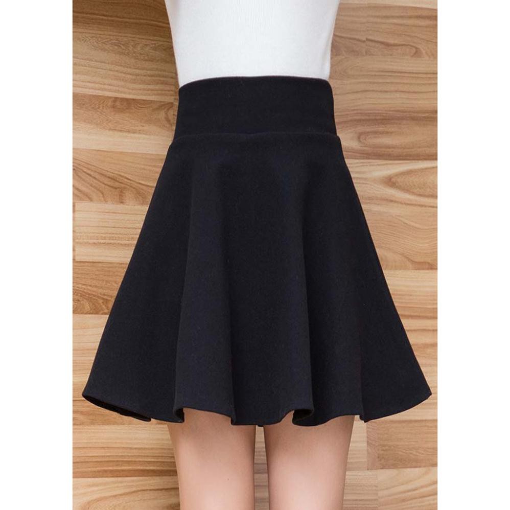 Chân Váy Xòe Ngắn Màu Đen Thời Trang, Năng Động | BigBuy360 - bigbuy360.vn