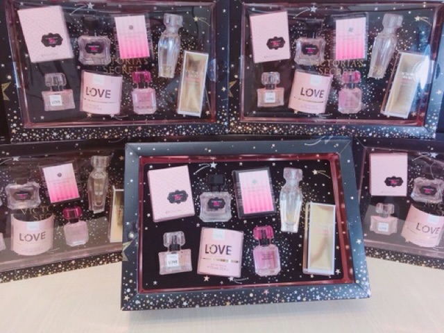 Set nước hoa mini và xịt thơm Victoria's Secret "Best-Of" Limited Gift Set (Phiên bản giới hạn) | BigBuy360 - bigbuy360.vn