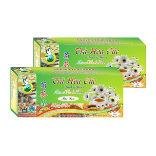 Combo 5 Hộp Trà Hoa Cúc Thanh Nhiệt Ngủ Ngon (Hôp 50 Túi Lọc X 2g) - Nguyên Thái Trang – Thảo Dược Thiên Nhiên