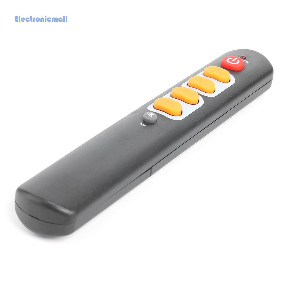 ElectronicMall01 Universal 6 Big Yellow Button Learning Remote Control Copy IR Remote for TV STB