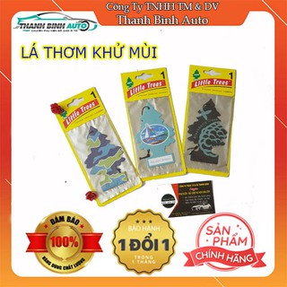 Lá Thơm Cây Thông Khử Mùi Hình Lá Cờ USA - Lá Thơm Lá Cờ Mỹ Hàng Loại 1