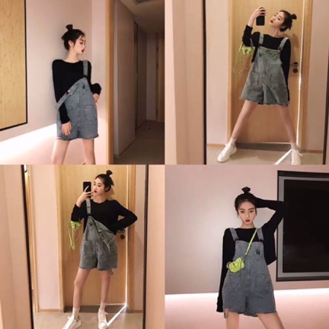 Quần yếm ulzzang | BigBuy360 - bigbuy360.vn