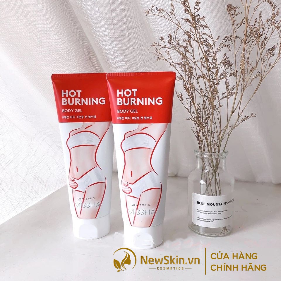 Kem tan mỡ Missha Hot Burning Perfect Body Gel Hàn Quốc 200ML