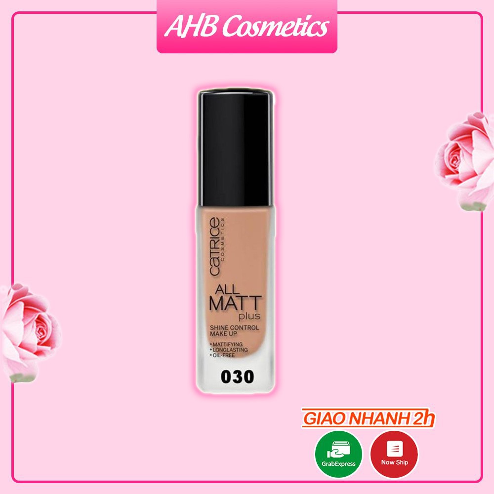 Kem nền che phủ Catrice all matt 18h