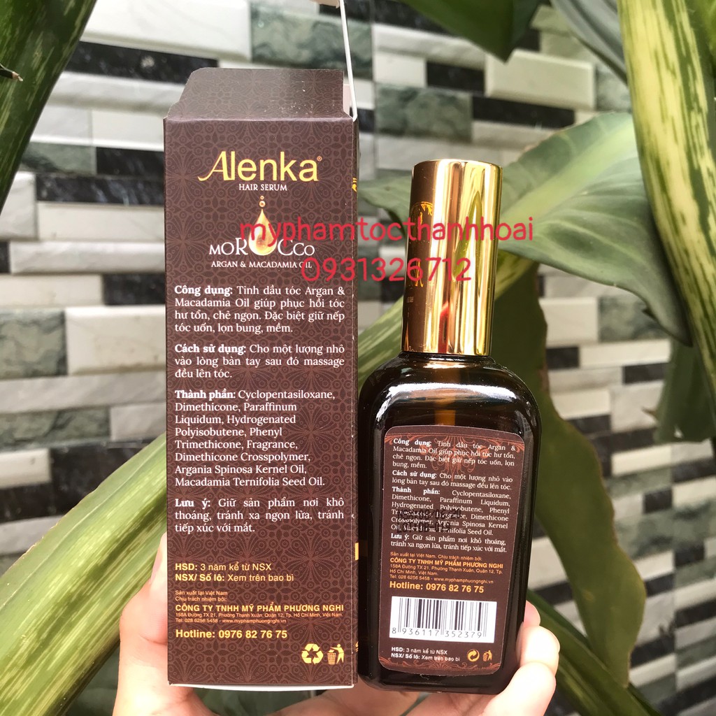 Tinh dầu dưỡng tóc, giữ nếp tóc uốn alenka hair serum | BigBuy360 - bigbuy360.vn