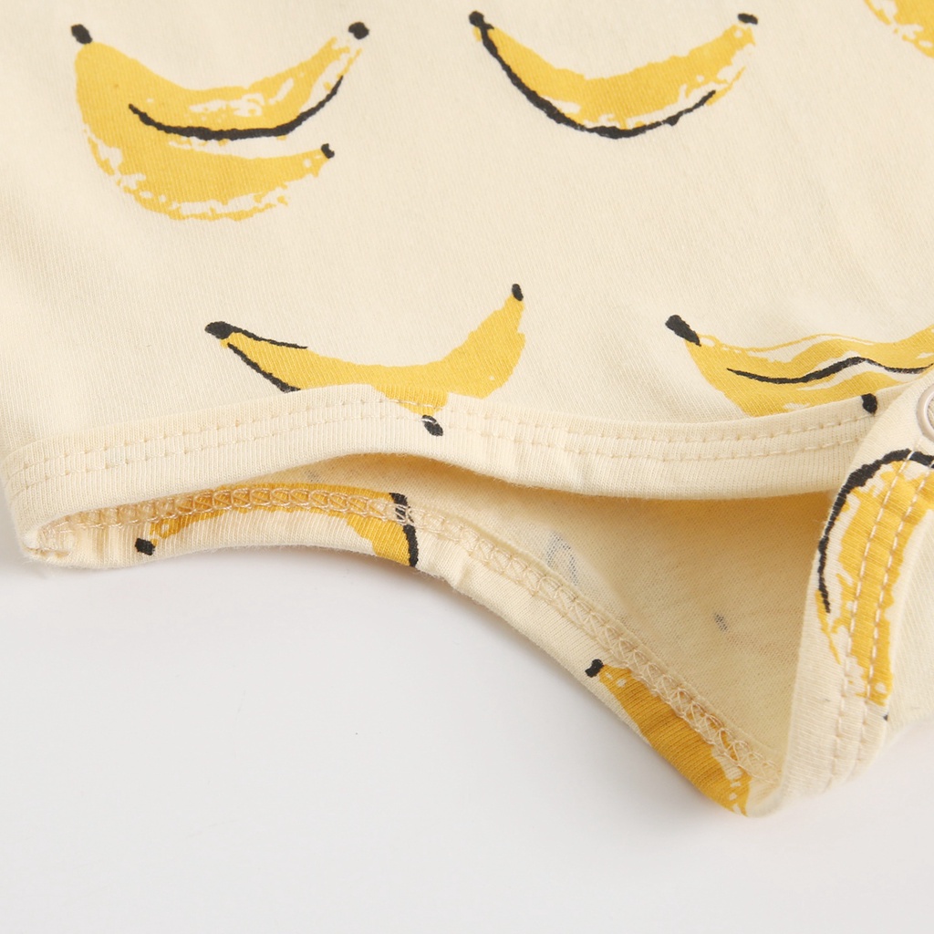 Bộ Áo Liền Quần Sanlutoz Cotton Họa Tiết Xinh Xắn Thời Trang Hè Cho Bé Trai Và Bé Gái