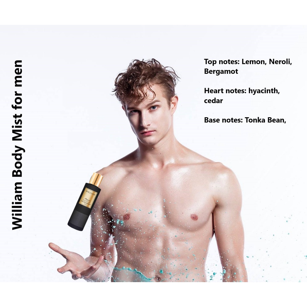 Xịt Thơm Toàn Thân William DEAR BODY Majestic Fragrance Body Mist 270ml