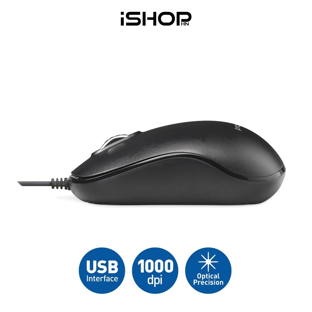 Chuột máy tính có dây Prolink PMC1006 thiết kế nhỏ gọn, ôm tay, giá rẻ