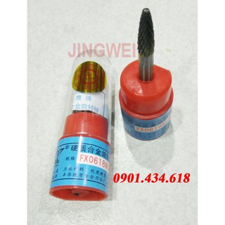 Đầu mài - Mũi doa hợp kim cán 6 - FX0618M06, FX0818M06, FX1020M06, FX1225M06, FX1425M06, FX1625M06