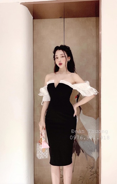 VÁY BODY TAY BÈO TRỆT