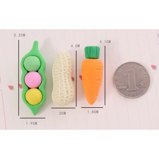 Set túi gồm 4 cục gôm tẩy