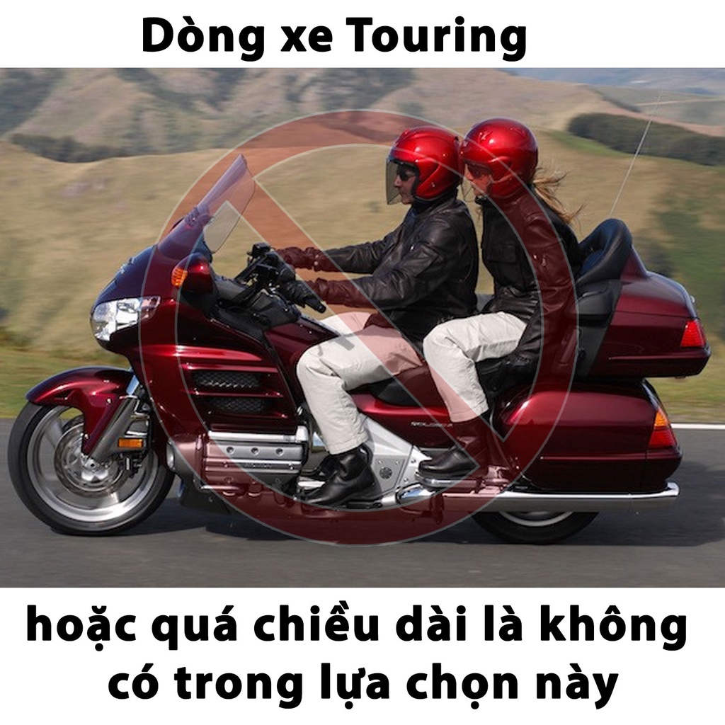 [Loại Lớn - Dày] Áo Bạt Phủ Trùm Xe Máy KhoNCC Che Mưa Nắng Dòng Xe Lớn SH 125 150i , Moto Z1000 CBR1000 - NQL-BPXMT