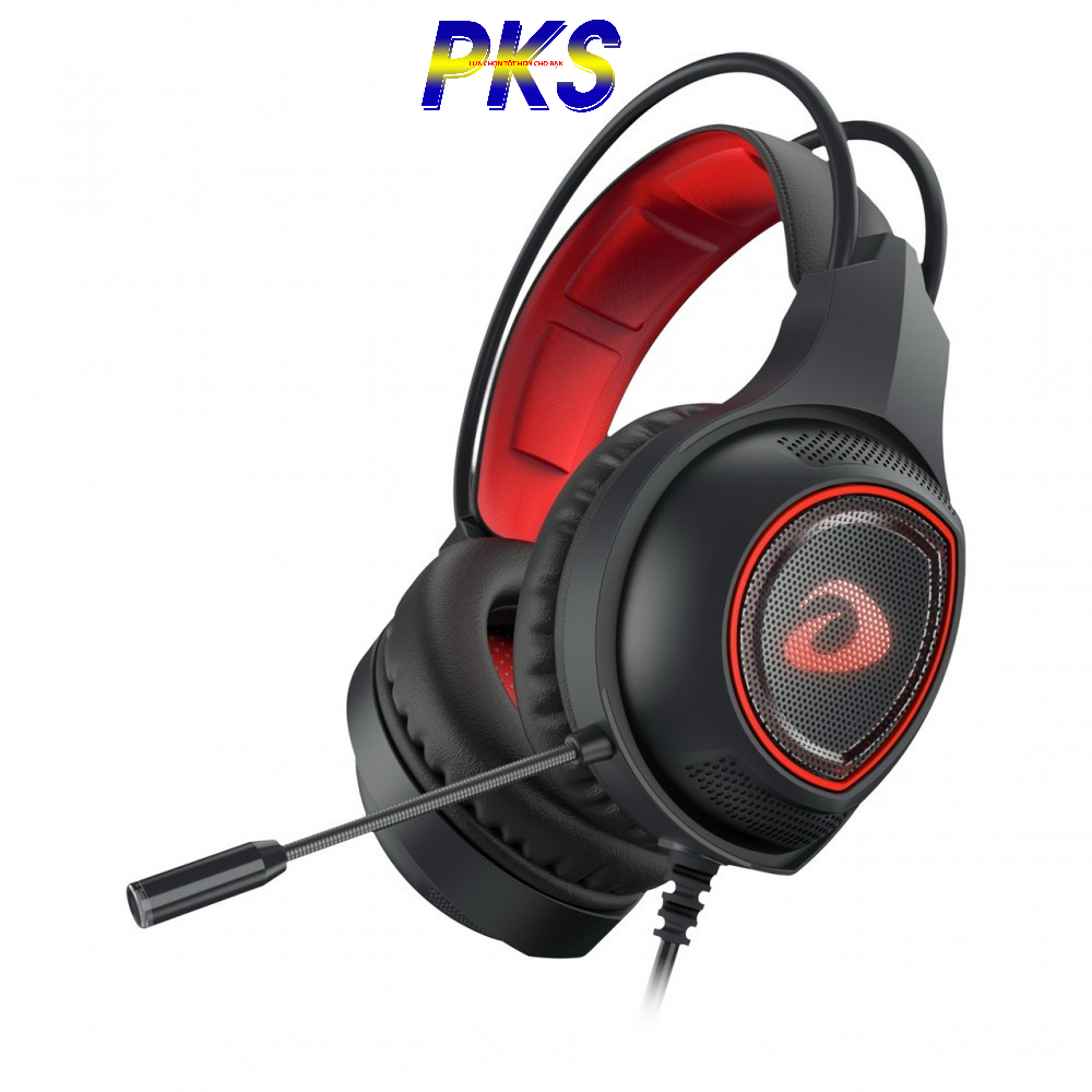 Tai nghe có mic DareU VH350Se chuẩn cắm 3.5mm có LED