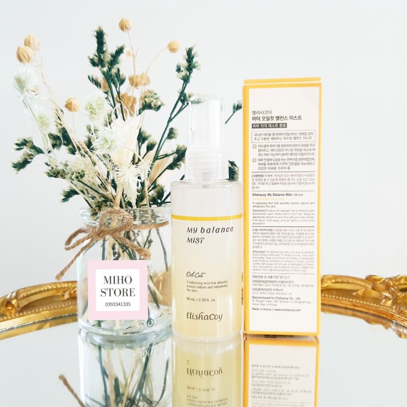 XỊT KHOÁNG ELISHACOY MY BALANCE MIST OIL CUT DÀNH CHO DA MỤN | BigBuy360 - bigbuy360.vn
