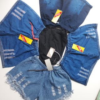 SALE QUẦN SHORT JEAN LƯNG THUN