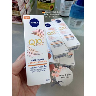 Kem chống nhăn mắt Nivea Q10 Plus C Anti Wrinkle + Energy Eye Cream