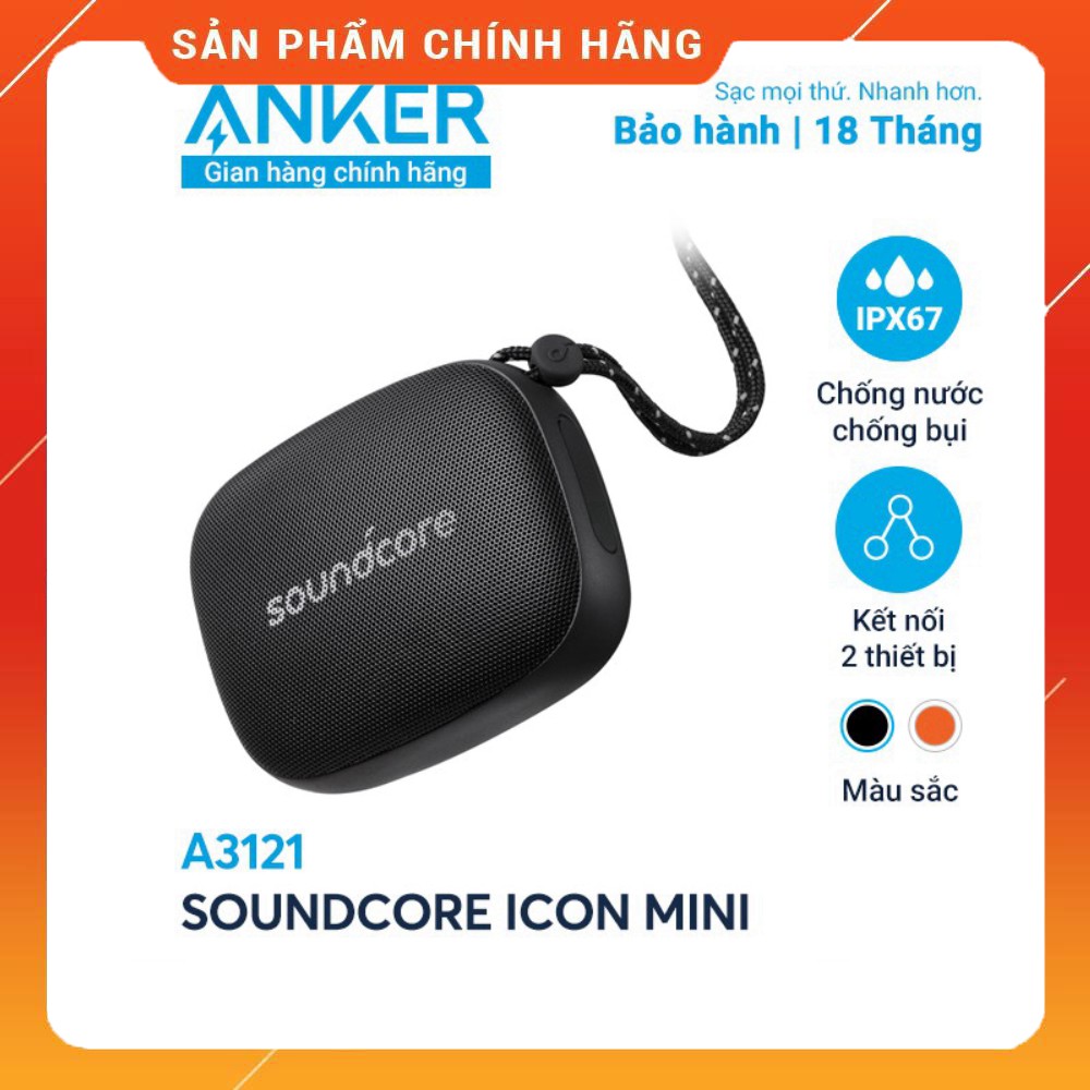 Loa bluetooth SoundCore Icon Mini 3W (by ANKER) - A3121