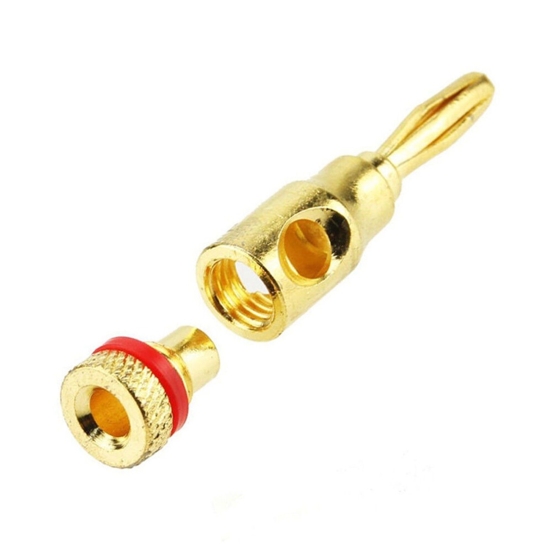 Set 24 Giắc Cắm Bắp Chuối Mạ Vàng 24k | BigBuy360 - bigbuy360.vn