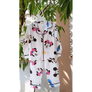 Bộ pijama bé trai, bé gái thun cotton 💯% cao cấp