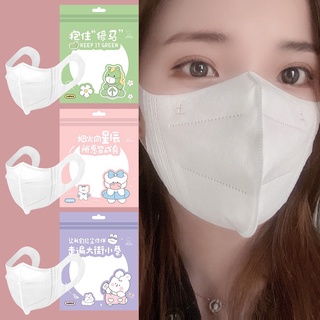 Bịch 10 chiếc Khẩu trang 3D - 5D , khẩu trang in hình cute, dễ thương