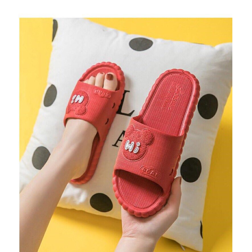 Dép Gấu Hi Bear Tông Mầu Pastel Chất Đẹp