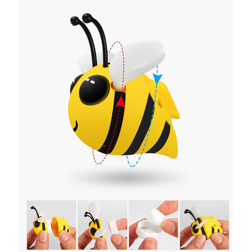 Nước hoa cài cửa gió hình ong vàng