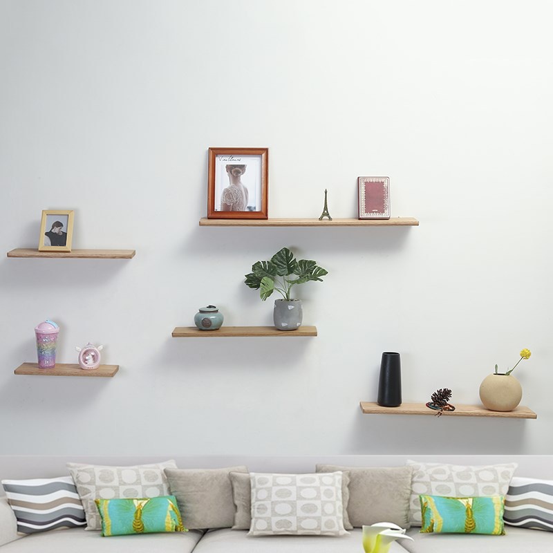 Kệ treo tường VIVUDECOR KT01 100% gỗ thông NewZealand