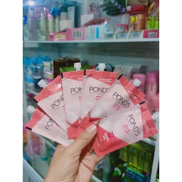 Hộp 6 Gói Kem dưỡng trắng cao cấp Pond’s nội địa Thái ( Dạng Gói 7g tiện lợi)