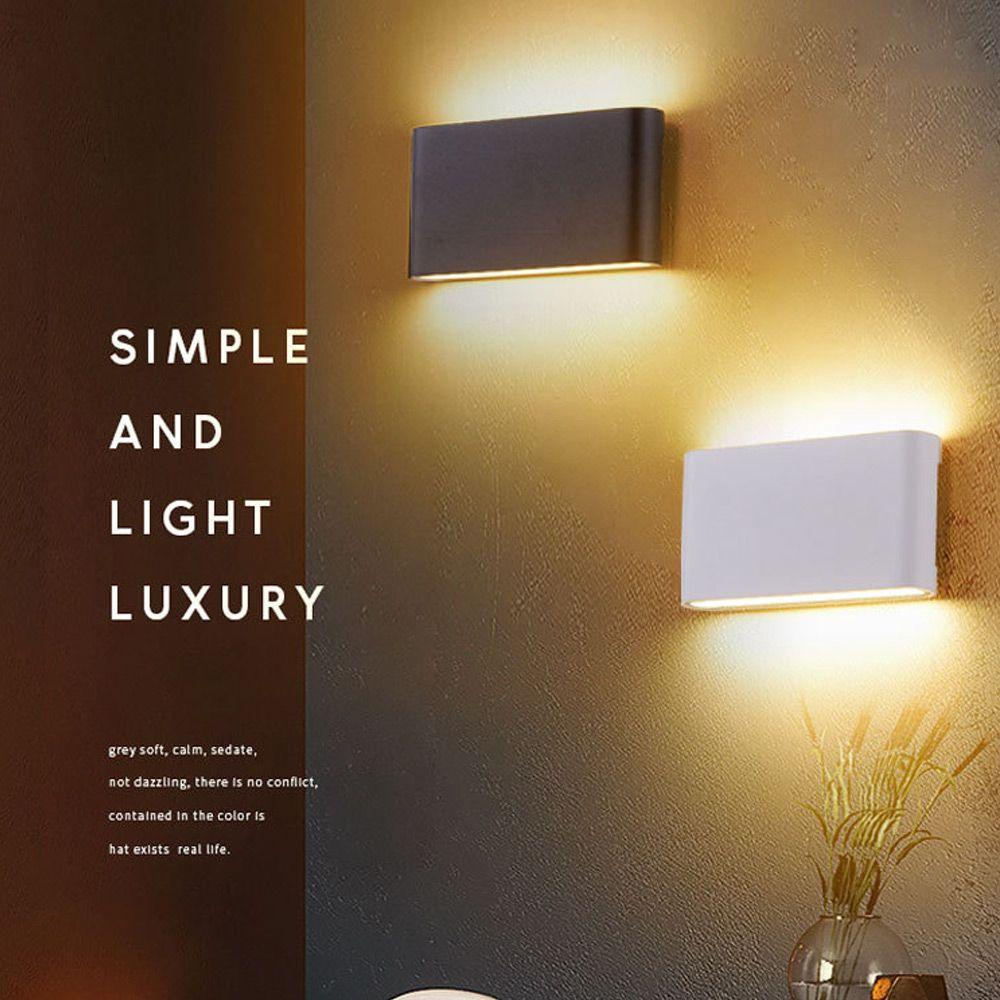 ZAIJIE24 Đèn LED Gắn Tường Trang Trí Sân Vườn Độc Đáo