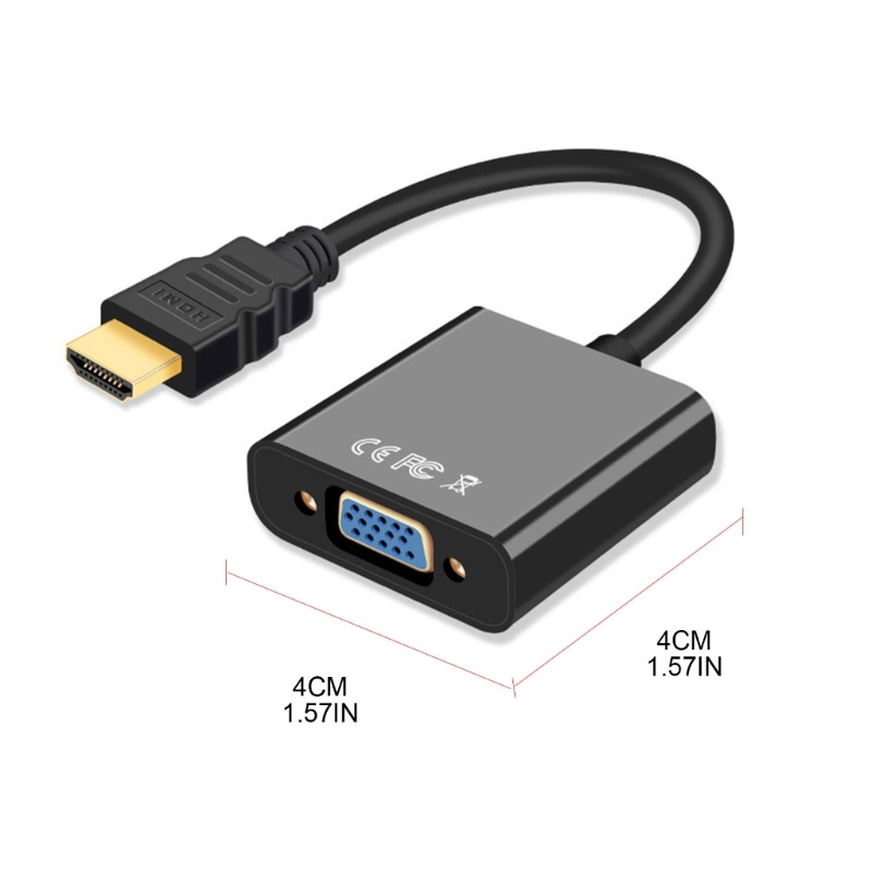 Cáp Chuyển Đổi 1080P Sang VGA Chuyên Dụng Cho Máy Tính