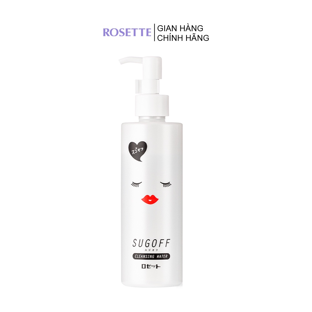 Nước Tẩy Trang 3 Trong 1 Rosette Sugoff Cleansing Water 200ml