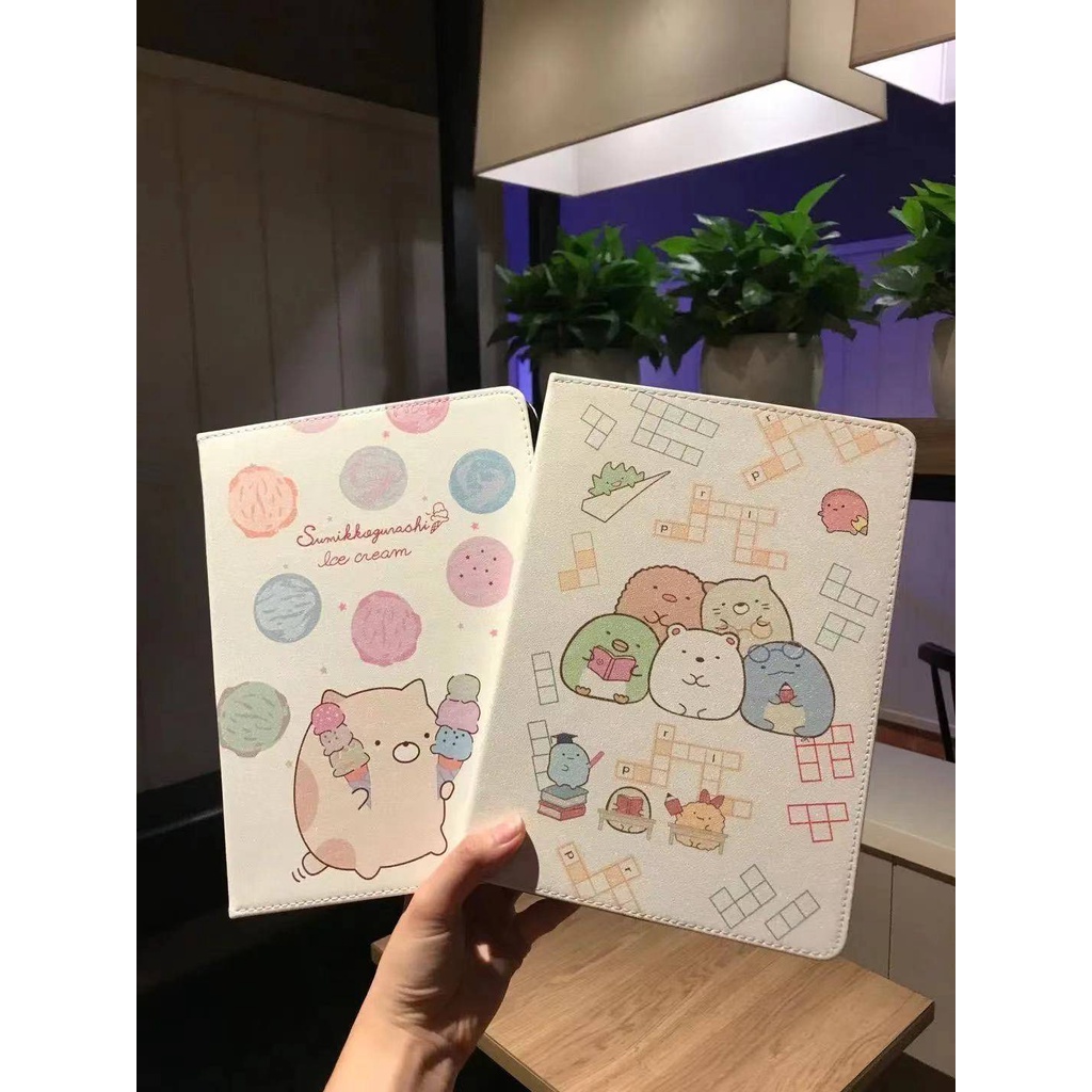 Dễ Thương Bao Da Máy Tính Bảng Họa Tiết Đáng Yêu Cho Ipad10.2 2018 Air2 Mini1 / 2 / 3 / 4 / 5 Air1 Apple Ipad23 9.7 2019 Ốp