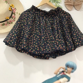 Chân váy Lowrys Farm Nhật hoa nhí 2 tầng cực xinh