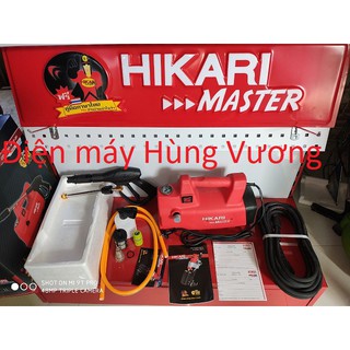 Máy rửa xe hikari hk-h3 madein thái lan, màu đỏ , dây đồng, công xuất 2400w.