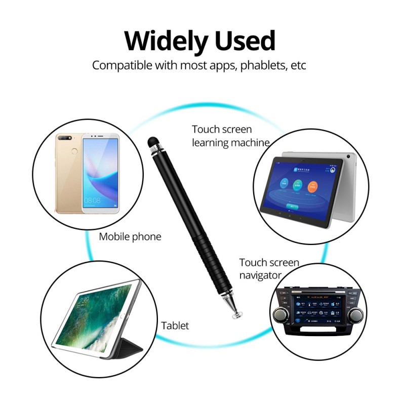 Bút Cảm Ứng Đa Năng 2 Trong 1 Cho Iphone Ipad Android Phones Xiaomi Notebook Tablet