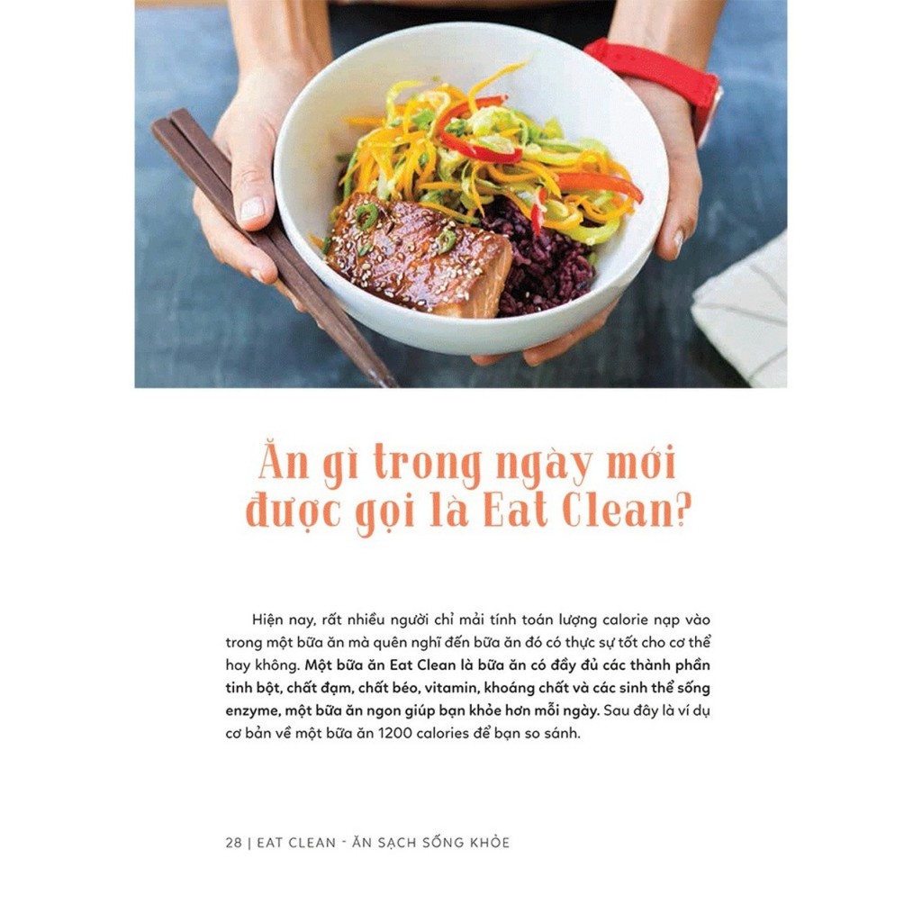 Sách - Eat Clean Ăn Sạch Sống Khỏe ( Emma Phạm )