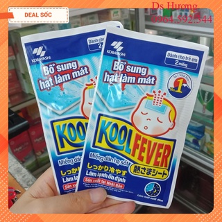 Miếng Dán Hạ Sốt Trẻ Em Koolfever Gói 2 miếng