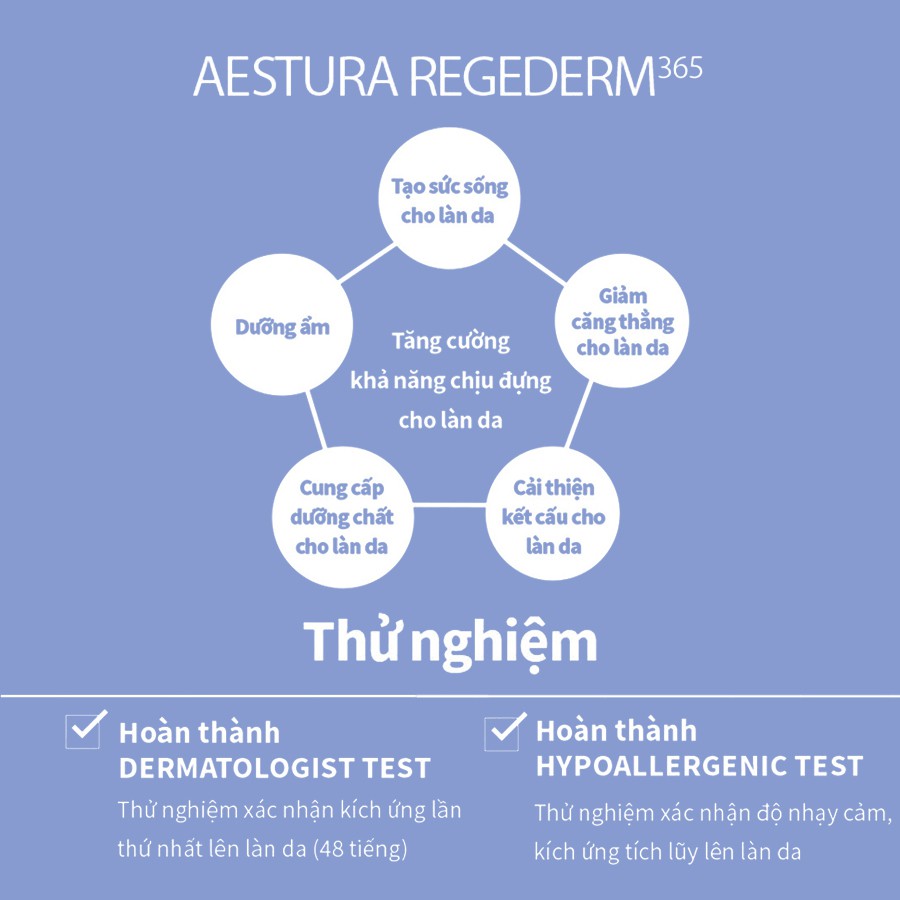 Kem dưỡng giúp cải thiện làn da Aestura Regederm365 Repair Firming Cream 50ml Daily Beauty Official