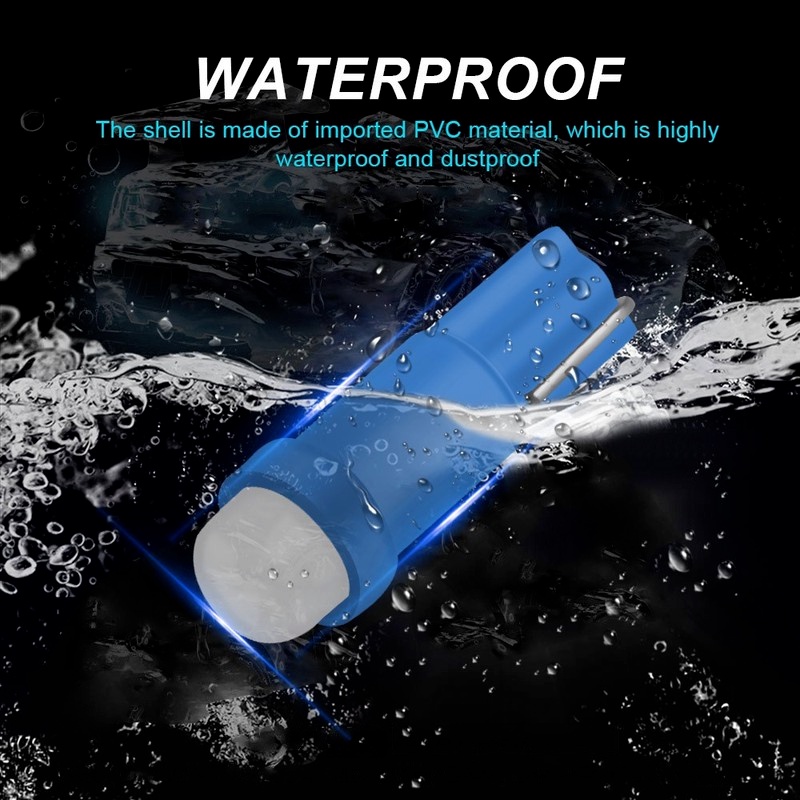 Set 10 Đèn LED T5 4014 Ánh Sáng Ban Đêm Gắn Trần Xe Hơi Trang Trí Nội Thất