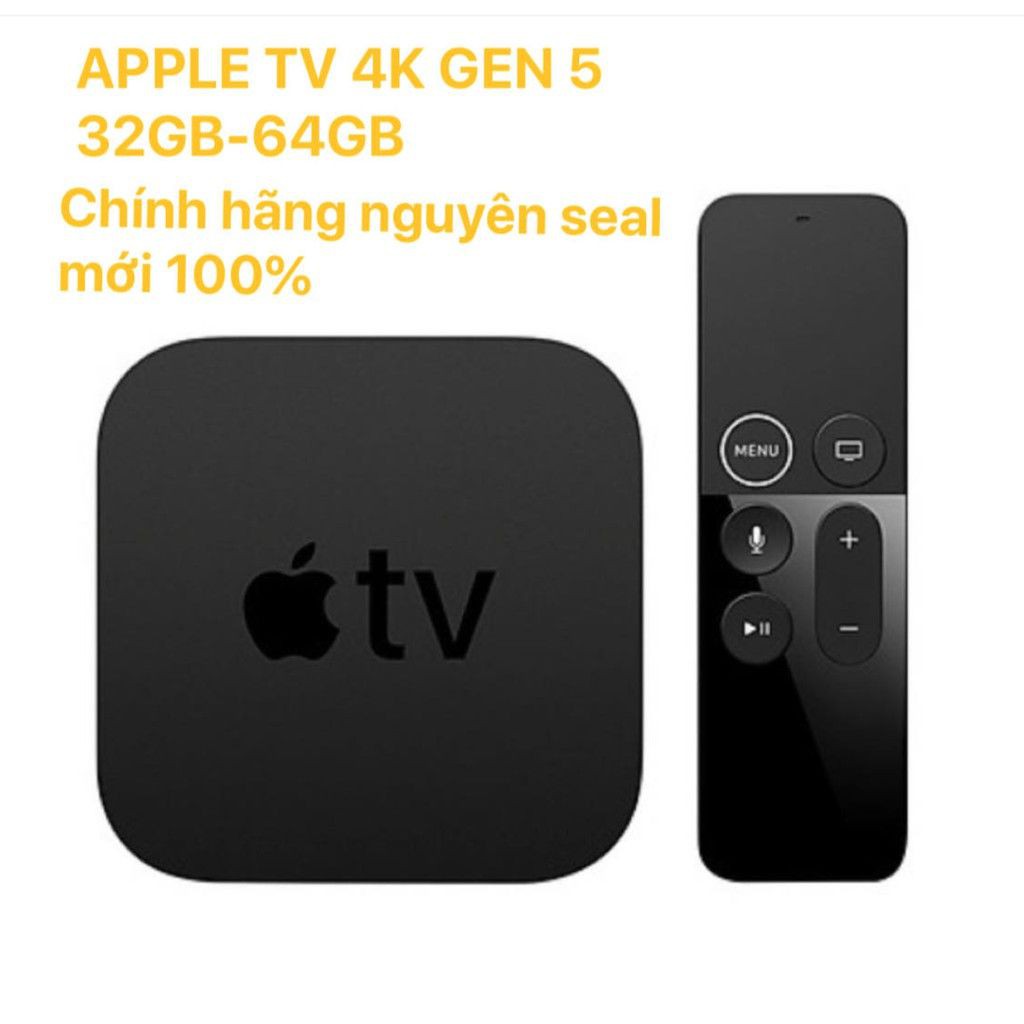 Apple TV 4K (32GB/64GB) Chính hãng mới 100% nguyên seal