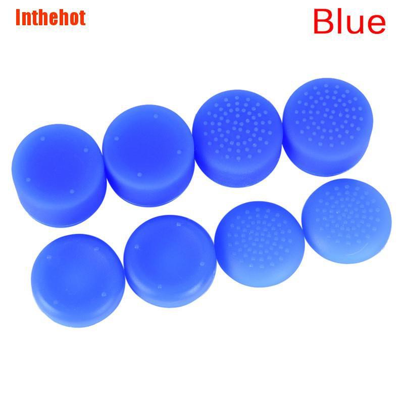 Bộ 8 Nút Silicon Bọc Nút Bấm Cho Tay Cầm Chơi Game Ps4 &amp; Xbox One