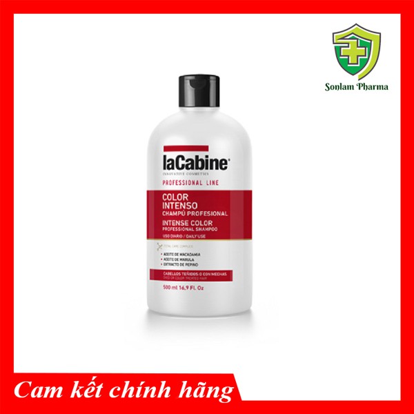 DẦU GỘI GIỮ MÀU TÓC CHUYÊN NGHIỆP LACABINE - CHAI 500ML