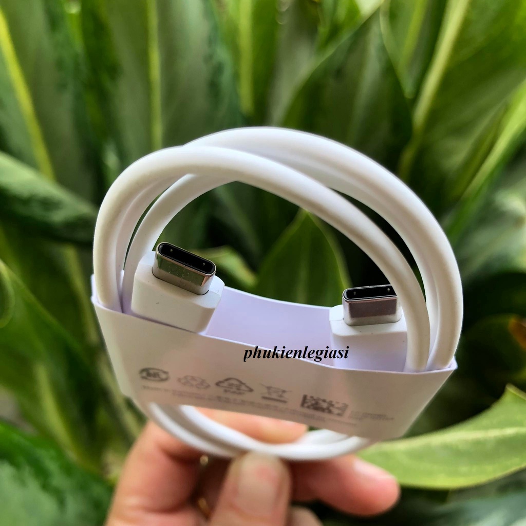 Cáp sạc PD Type C to Type C Mã S21