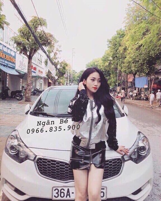 Áo da kim sa siêu đẹp